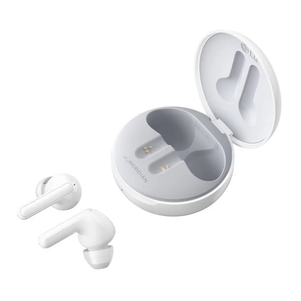 LG Wireless Earbuds (Refurbished) Restored HBS-FN6.ACUSWHI Tone HBS-FN6 Stereo W/UVnano, Free Bluetooth White