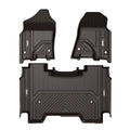 (NOT Seating, Full for TPE Ram Cab Seat) Dodge for Storage Mats Ram climate 1st & All 1500 Under Rear 2020 Set Row 2019 Non-Toxic 2nd - for Black Floor Carpet 3W Crew Bucket with