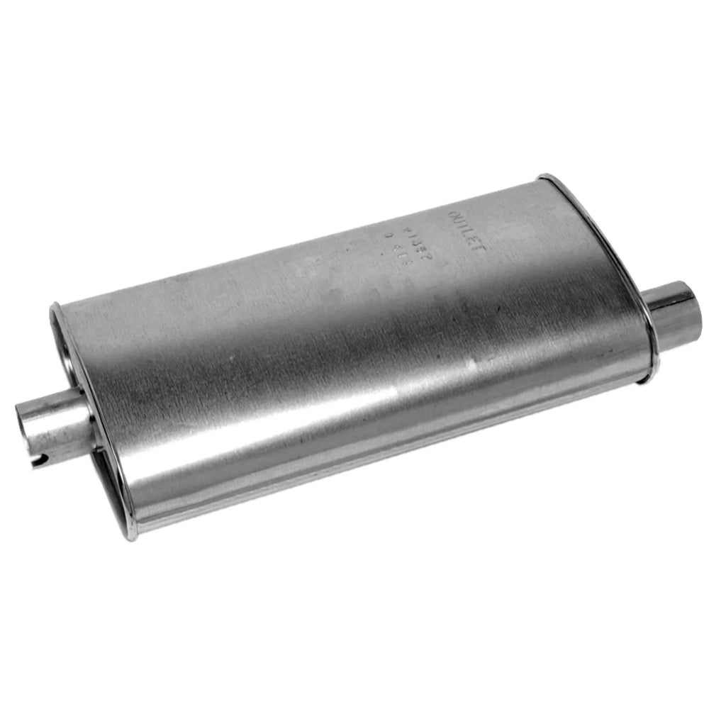 select: Fits Muffler Exhaust JEEP Exhaust CHEROKEE 1996-2000 Walker Quiet-Flow SS 21357