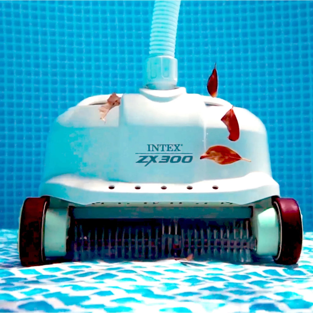 & with Ultra 18' Robot Intex XTR 52" Pump Above Vacuum Set Pool Ground x