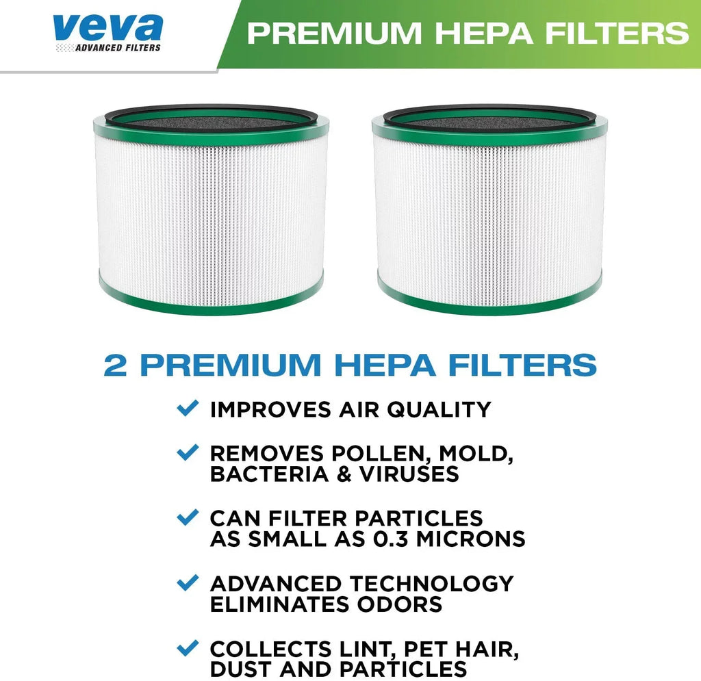 Pure Dyson Link VEVA HEPA Premium All Pack Replacement 2 With Filter Cool Compatible