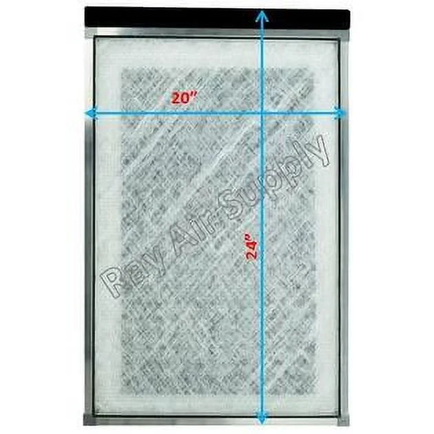 (3 Cleaner 20x24 Replacement Refills Filter Dynamic Supply Air Pads 20x24 Pack) RayAir