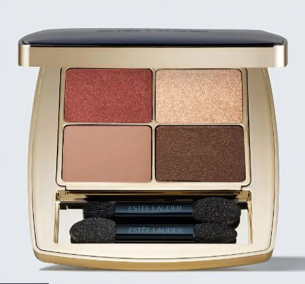 Lauder Estee Eyeshadow Pure - Women Color 07 Quad Luxe Boho Eye Rose Shadow Envy