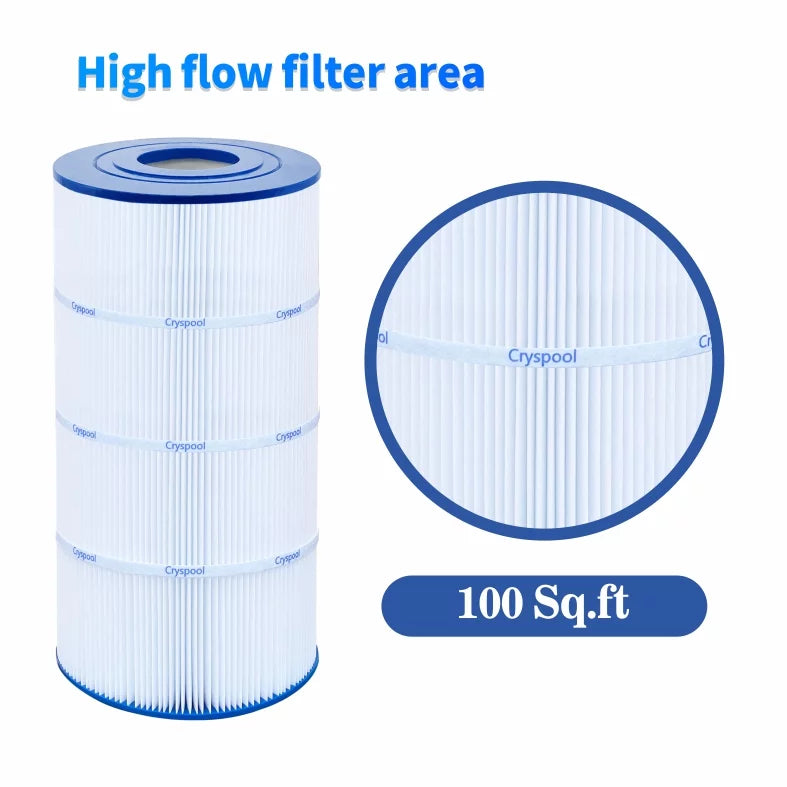 100 1 CX100XRE, Pack Unicel Pool Cryspool with C100S, PA100S, SwimClear Filter sq.ft, Compatible C-9440,