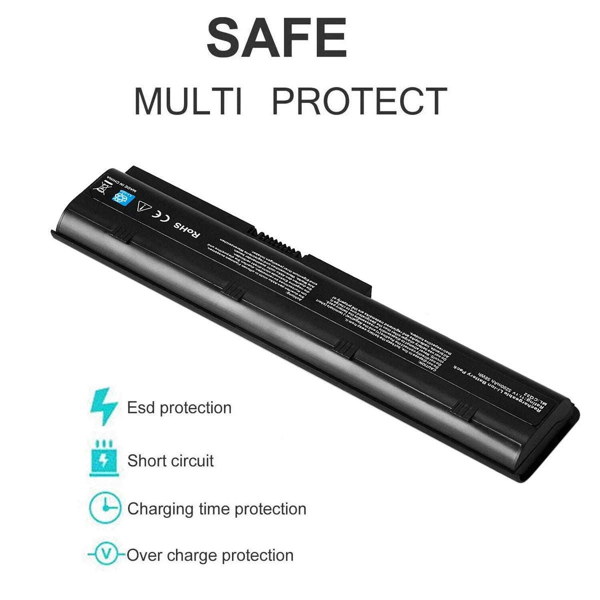 CQ58-D01SL CQ58-D01SO CQ58-D01SP CQ58-D01SA CQ58-D01SQ Battery COMPAQ for HP