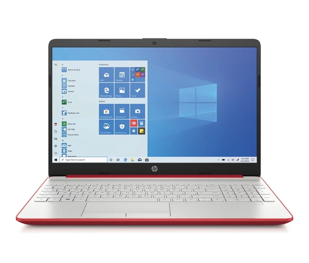 128 RAM 10 Notebook 2.4GHz HD Home Restored Windows 15.6" BT Intel 6405U GB HP GB 4 15-dw1083wm (Refurbished) Gold Wi-Fi Webcam SSD Pentium